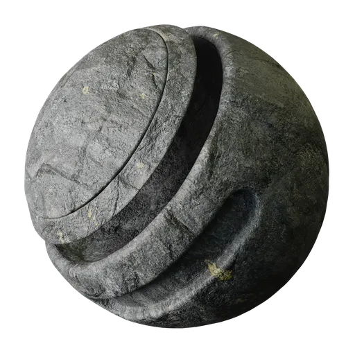 Cragged Basaltic Rock