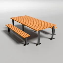 Picnic bench