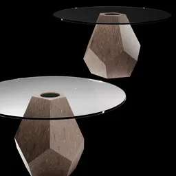 Ref 1093 Round Dining Table