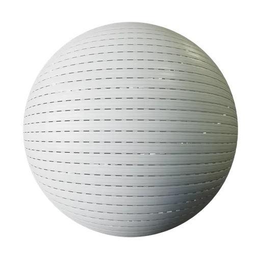 Metal white blinds