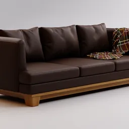 Leather sofa