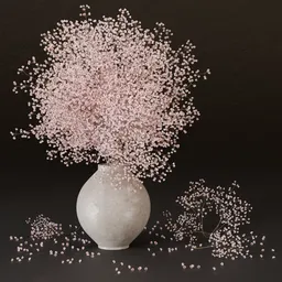 SJ-Minimal gypsophila dried