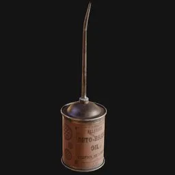 Early 1900s Automobile Lubricant Can