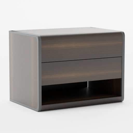 Arc bedside table