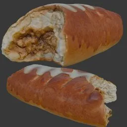 Savory Stuffed Bread Roll
