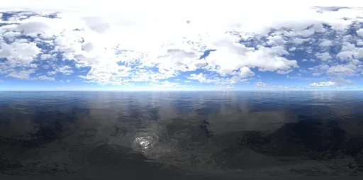 Bluesky cloud morning