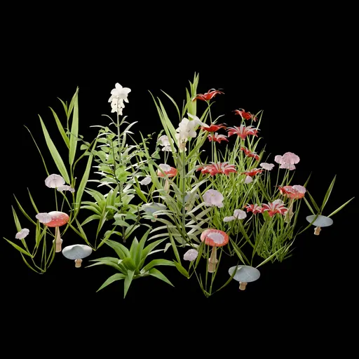 Realistic Outdoor Plants