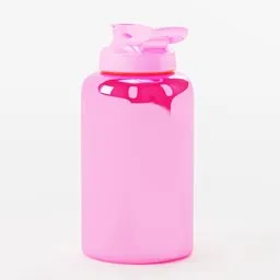 Plastic gym bottle