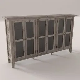 Rustic Accent Cabinet