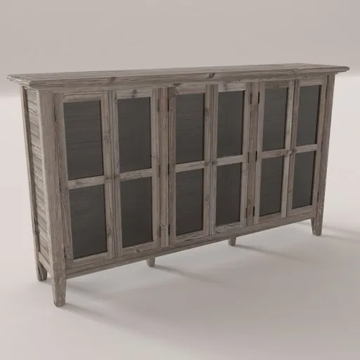 Rustic Accent Cabinet