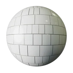 White tiles