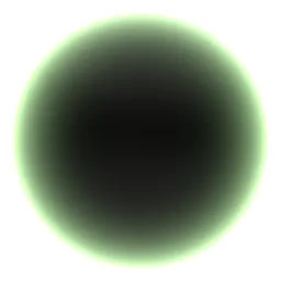 Procedural Blender PBR material with customizable edge glow and base color for 3D FX.