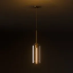 Cylindrical Pendant Lamp