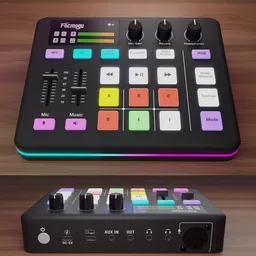 Facmogu G9 controller MIDI Gamer RGB