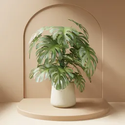Monstera plant