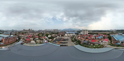 Highsky housetop clouds