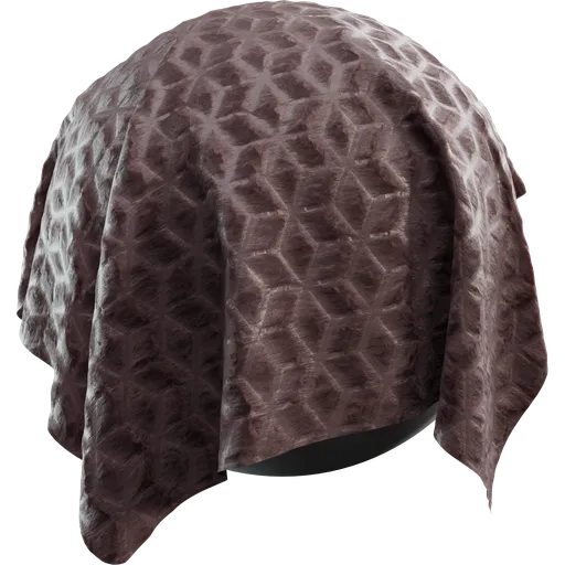 Faux Fur Geometric