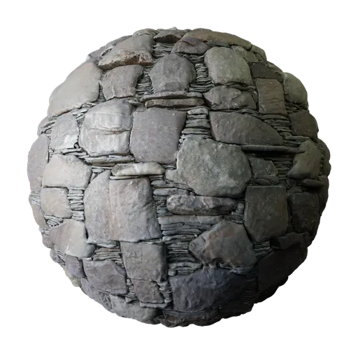 Slate Rock Wall