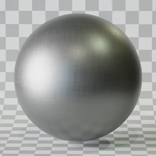PBR Brushed Aluminum