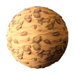 Stylized Sand And Stones