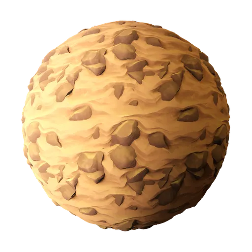 Stylized Sand And Stones