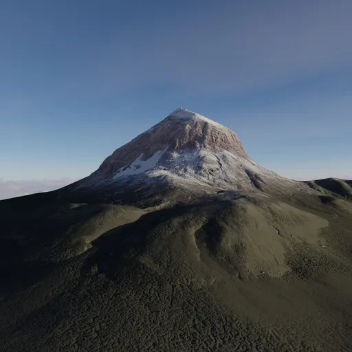 Mountain Peak Landscape Terrain
