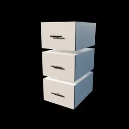 Small Bed Side Shelf With Drawers