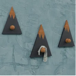 Plastic Wall Hanger With Towel