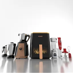 Set of home appliances