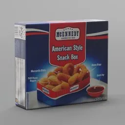 MCENNEDY Snack Box cardboard