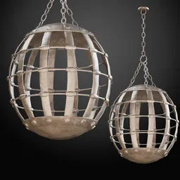 The Enclosure Medieval Hanging Cage