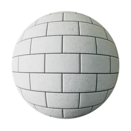 Seamless Clean Concrete Bricks