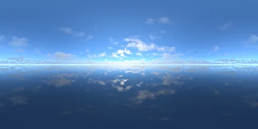 Beautiful blue sky