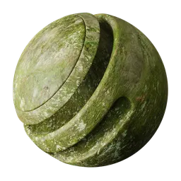 Moss-Covered Limestone