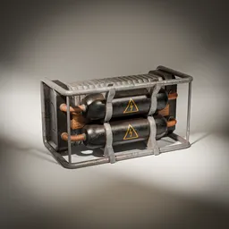 Sci fi industrial battery