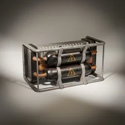 Sci fi industrial battery