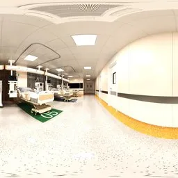 Professional Hospital Ward Interior