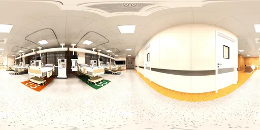 Professional Hospital Ward Interior
