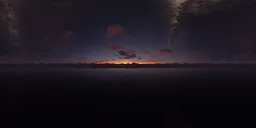 Night Sky Mountain Landscape