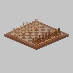 Wooden Chess Set