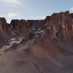 Canyon Desert Landscape