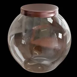 Glass jar