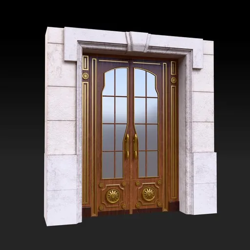 Classic Art Nouveau Door