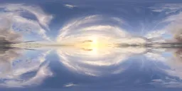 Infinite Real Sky - Cloudy Sunset