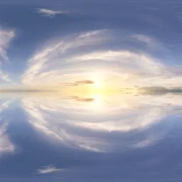 Infinite Real Sky - Cloudy Sunset