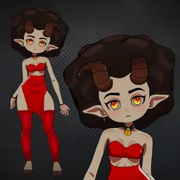 Capra - Npr Anime Model