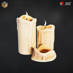 Candles - Halloween Asset Bundle