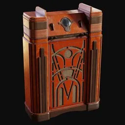 1930s Fullsize Radio Console B