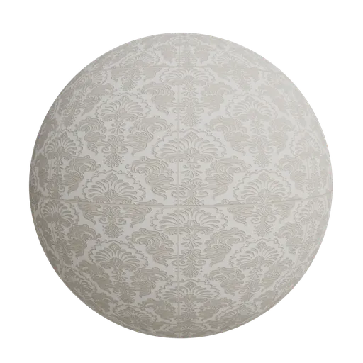 Classic damask wallpaper