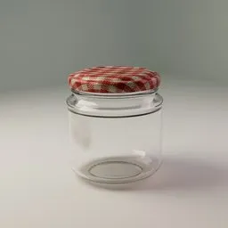 Glass jar